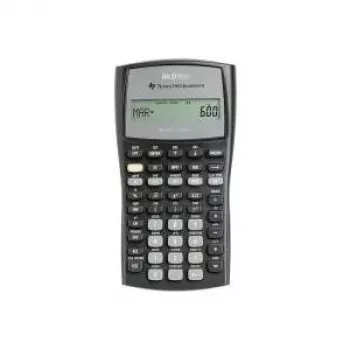 Finanšu kalkulators Texas Instruments BA II Plus — naudas laika vērtības un naudas plūsmas analīze