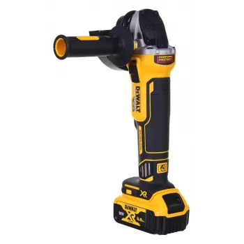 Elektroinstrumentu komplekts DeWALT DCK2080P2T-QW — 18V Li‑Ion 5Ah (2x), leņķa slīpmašīna DCG405, urbjmāšīna/skrūvgriezis, M14 slīpēšanas diska vītne, pārnēsāšanas kaste