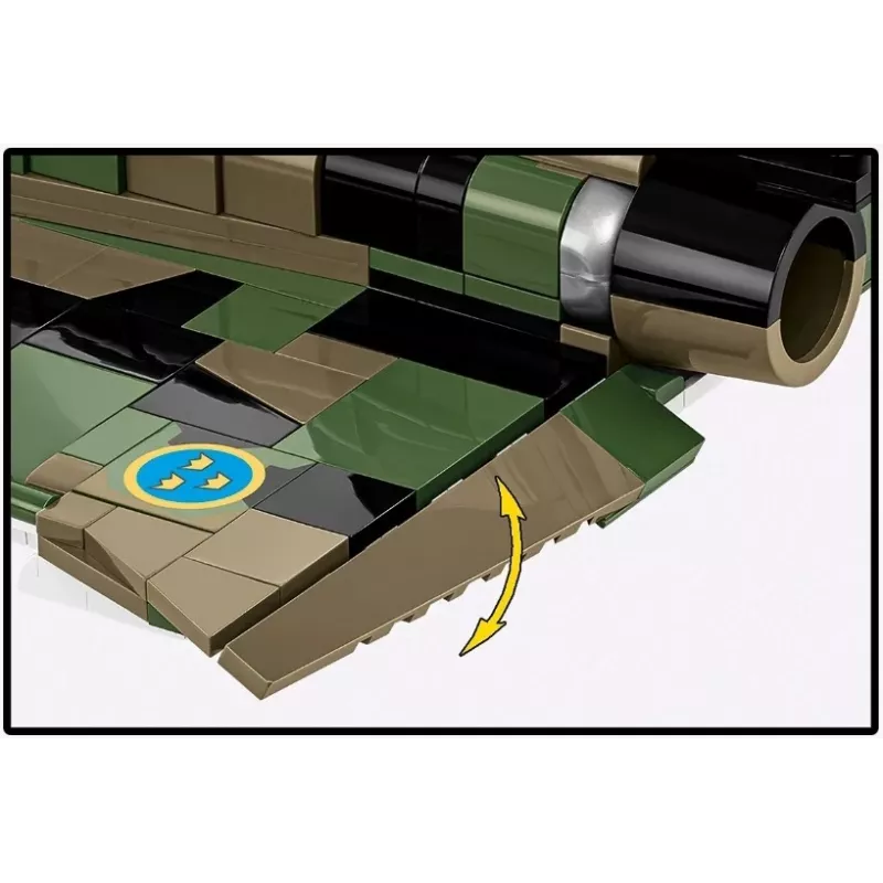 Konstruktora komplekts Cobi Blocks Saab AJS 3 Viggen 911 gab. modeļa komplekts, 911 gabali