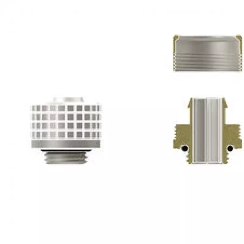 Thermal Grizzly DeltaMate ST16 – ūdens dzesēšanas savienojums, matēts niķelis, 1 gab. (TG-DM-FIT-0201)