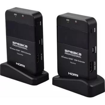 SpeaKa Professional SP-HDE-320 HDMI bezvadu pārraides komplekts 148,5 MHz 1920 x 1080 pikseļi (SP-12774728)