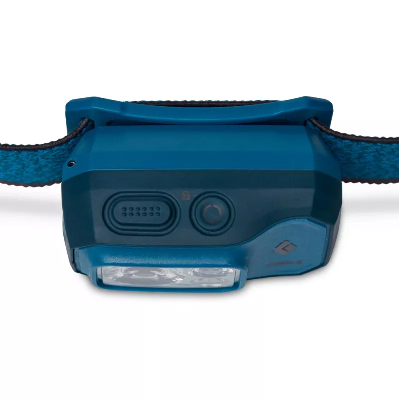 Melns Diamond galvas lukturis Storm 500-R (zils)