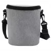 Termokonteiners Olympia BT 50 — melns/pelēks, rāvējslēdzējs, 225×170×110 mm