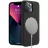 StyleShell Shock, Phone Case Melns, iPhone 16 Plus, saderīgs ar MagSafe