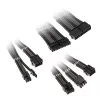 Kabeļa pagarinājuma komplekts Kolink Core Adept — pīts PET apvalks, vara vadi, 0,30–0,35 m, 6 gb. komplekts