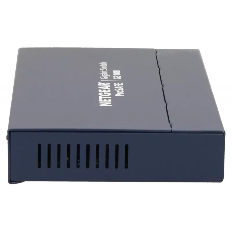Nepārvaldāms slēdzis NETGEAR GS108GE, 8 porti, Gigabit Ethernet, 16 Gbit/s