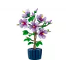 LEGO botāniskais komplekts Hibiscus Flower 10372 – 660 detaļas, vitrīnas modelis, 250×360×130 mm