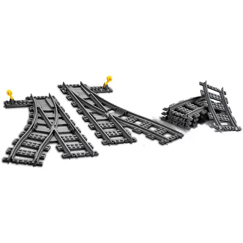 Konstruktoru komplekts LEGO City 60238 – dzelzceļa pārmijas un aksesuāri rotaļu komplektiem