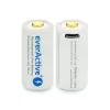 Uzlādējama baterija everActive EV16340 700mAh 3V ar Micro USB uzlādi