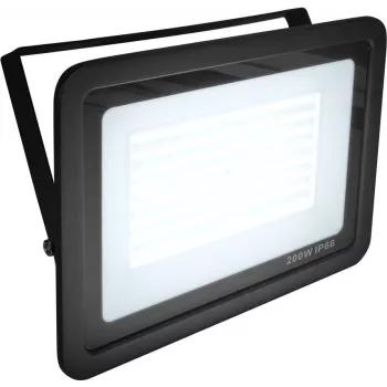 LED prožektors EUROLITE FL-200 SMD CW 200W IP65, auksti balts, piemērots lietošanai ārpus telpām
