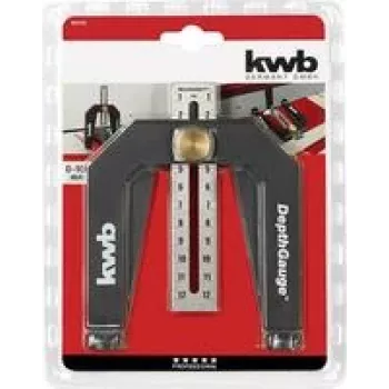 KWB 092100 universāls mērinstruments ar metrisko un collu skalu