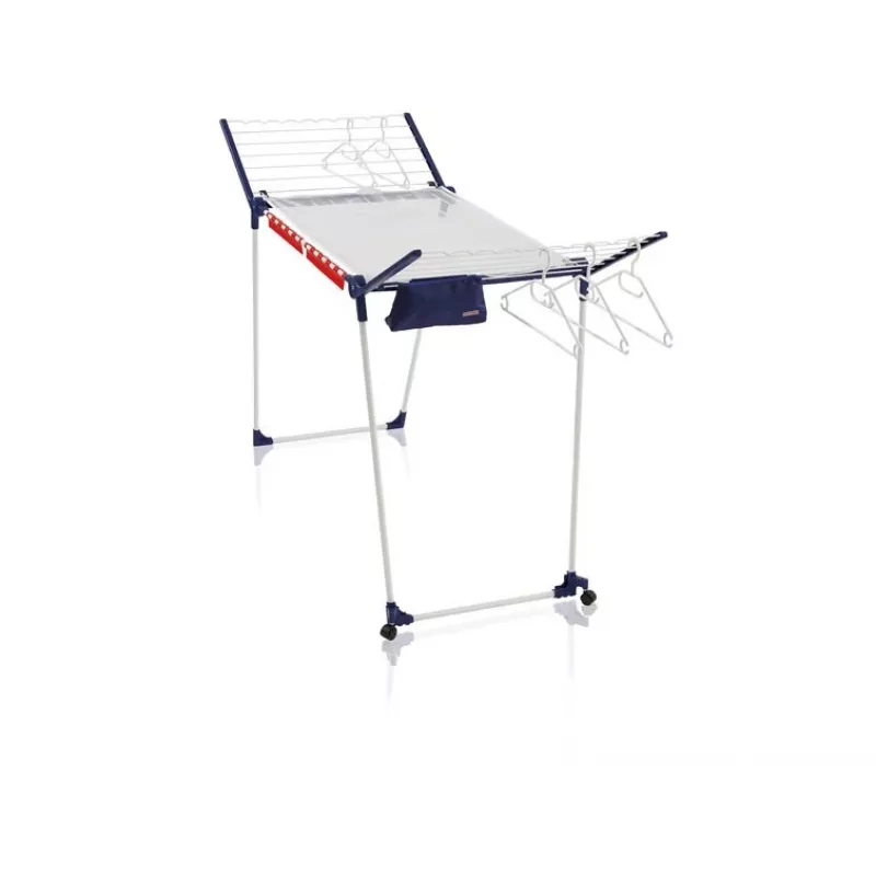 Grīdas veļas žāvētājs Leifheit Pegasus 200 — zils/balts