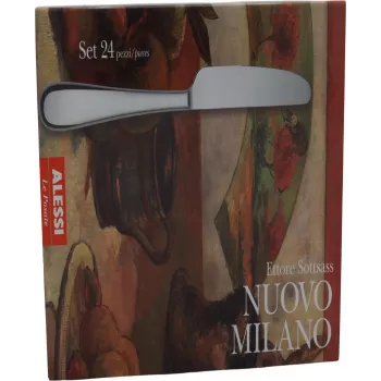 Galda piederumu komplekts Alessi Nuovo Milano 1 gab. Nerūsējošais tērauds 5180S24M