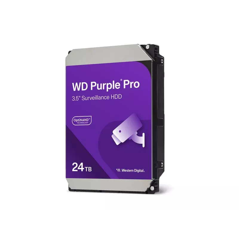 Iekšējais HDD Western Digital violeta Pro WD241PURP 24 TB 7200 RPM 3,5 collu SATA 512 MB kešatmiņa
