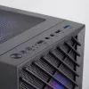 PC Case TACENS Mars Gaming MC-VORTEX Mini Tower Mini-ITX/Micro-ATX Temperēts stikls Melns, 3x120mm, 27.3 cm GPU, 162 mm CPU dzesētājs
