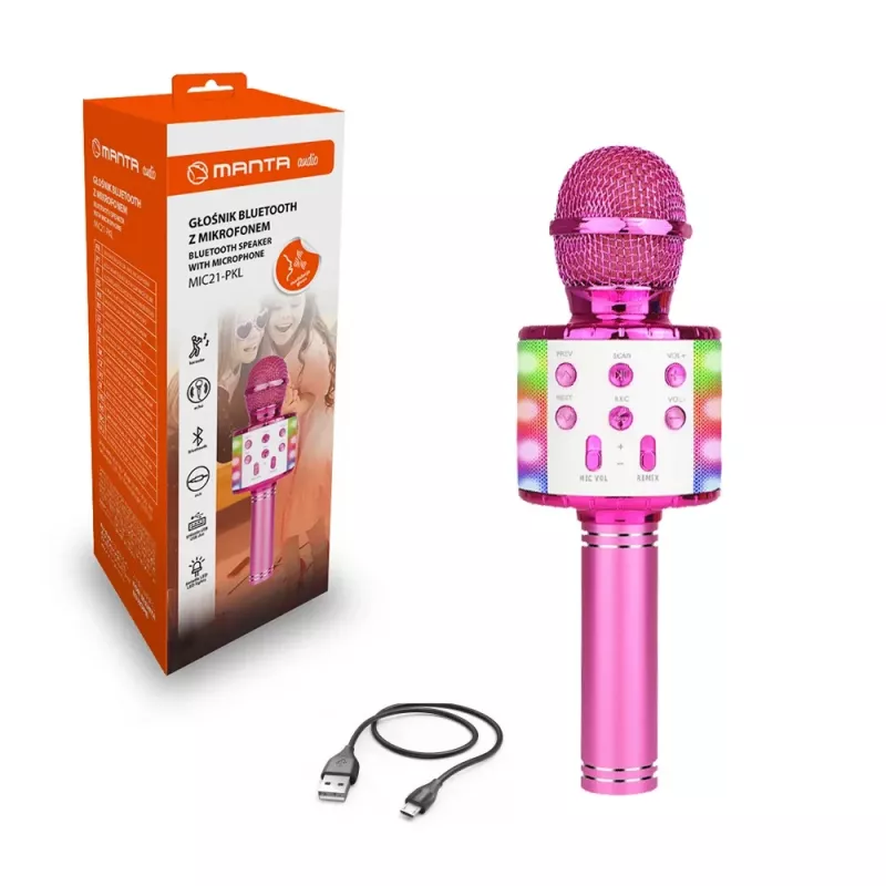 Manta MIC21-PKL Rozā