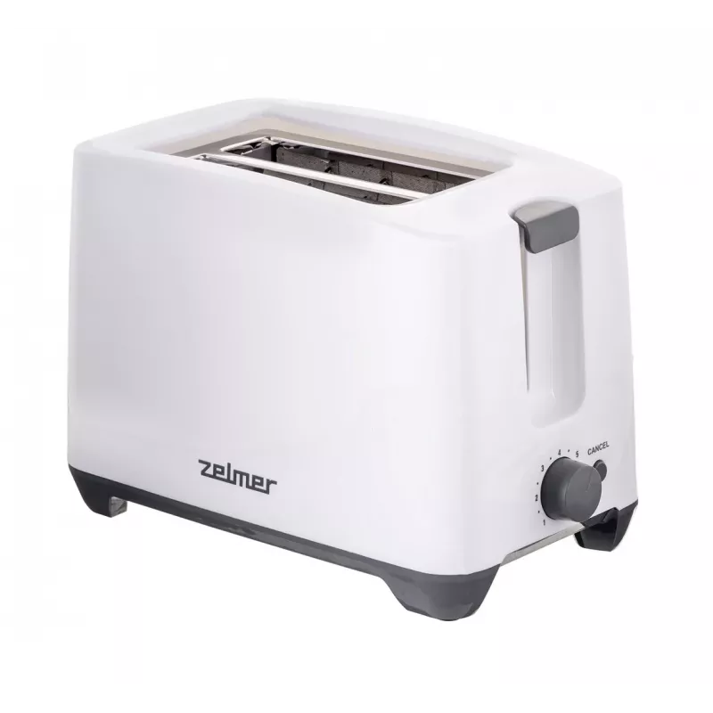 Zelmer ZTS7386 tosteris 2 šķēlēm 750 W Balts
