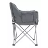 Kempinga krēsls Outwell 470474 — 4 kāju saliekamais krēsls, maksimālā slodze 150 kg, melns/pelēks