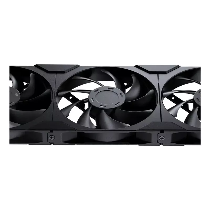 Phanteks M25 Gen2 140mm PWM korpusa ventilatori - 3 gab. iepakojums, melns