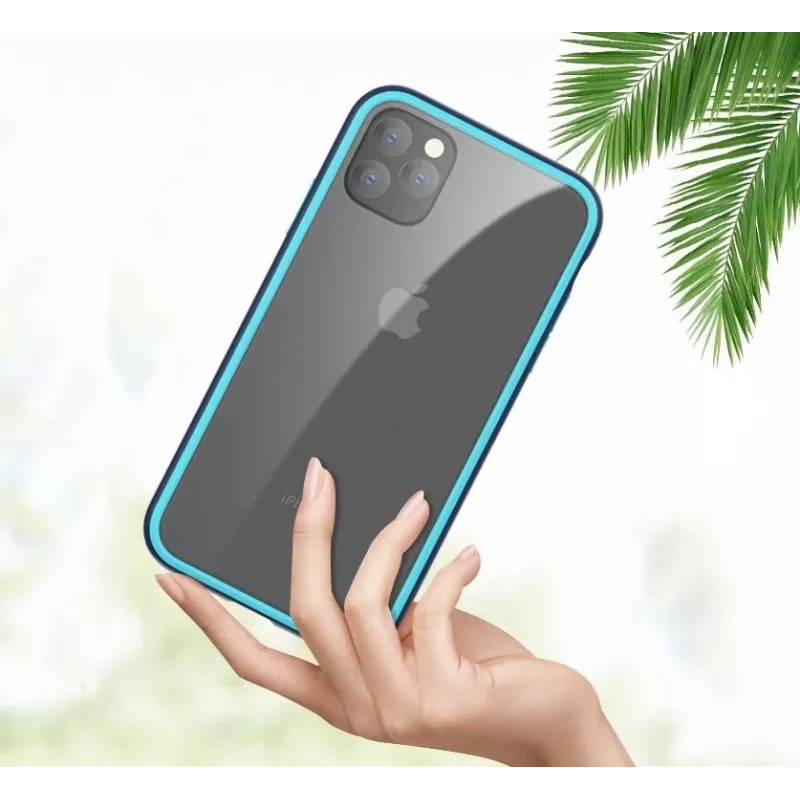 Telefona maciņš COMMA Joy iPhone 11 Pro — triecienizturīgs, zils