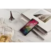 Aizsargājošs viedtālruņa maciņš iKins iPhone XS Max — ūdensziedu dizains, melns