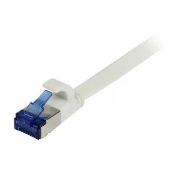 Synergy 21 komutācijas kabelis RJ45, CAT6A 500Mhz, 3m, balts, U/FTP, plakans, TPE(Superflex), AWG32, Synergy 21 - kabeļa veids U-FTP - vadu pāri ar folijas ekranējumu