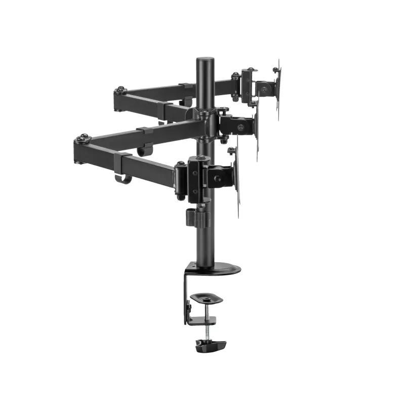 Monitora kronšteins SBOX LCD-352/3-2 13–27 collu ekrāniem, 3 sviras, maks. 9 kg katrai svirai, VESA 100x100