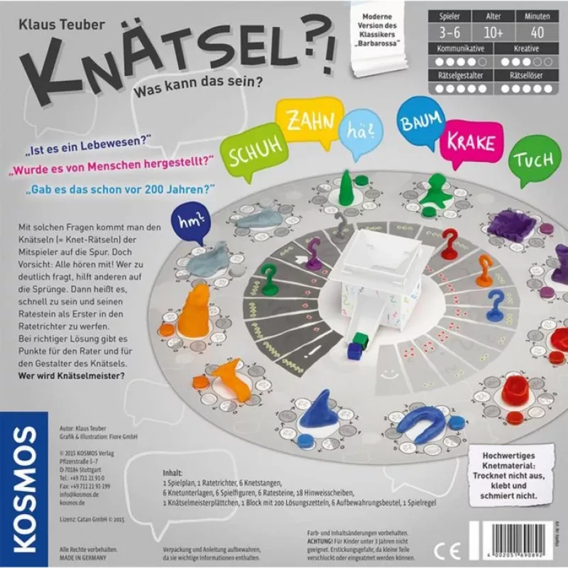 Kosmos 69089 galda spēle Trivia