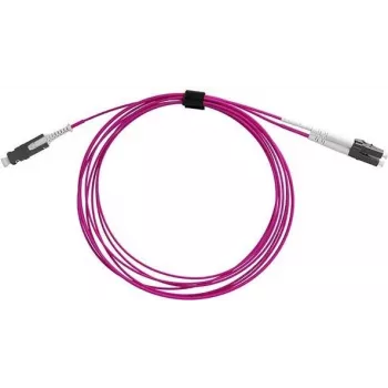 Optiskās šķiedras kabelis BlueOptics 4X97A81907-BO SN LC OM4 3 m sārts