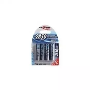 Ansmann NiMH uzlādējama baterija, (AA), 2850mAh, 4 gab. blisterī (5035212)