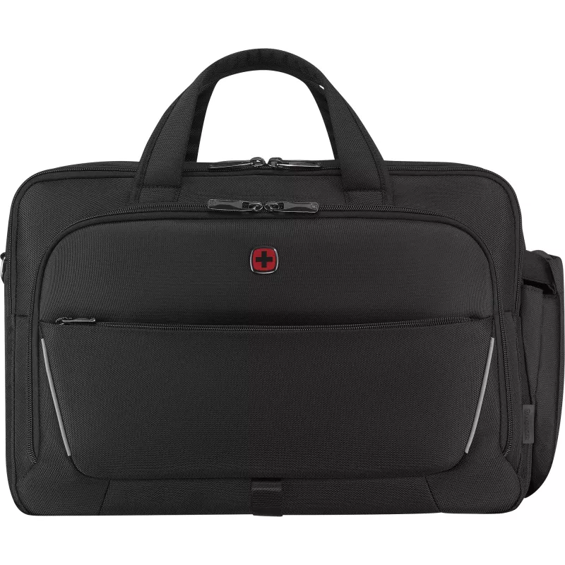 Wenger portfelis Meteor 16 inch–17 inch klēpjdatoriem (piemērots līdz 43,2 cm) melns