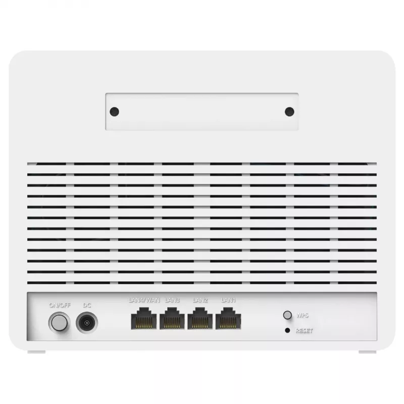 Cudy LT500E bezvadu maršrutētājs Fast Ethernet Divjoslu (2.4 GHz / 5 GHz) 4G Balts