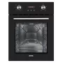Iebūvējamā elektriskā cepeškrāsns MPM MPM-45-BO-23C, 50 L, 220–240 V, 2000 W, skārien- un rotācijas vadība, melna