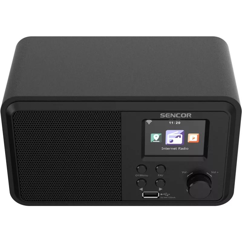 Galda radio SENCOR SIR 5100WDB — 4 W, Wi‑Fi, FM