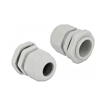 Kabeļu blīvslēgs DeLOCK 60219 Pelēks Plastmasa 10 gab.