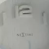 NeXtime klok 5192wi Wood Wood Small 22x20 cm, sienas, balts