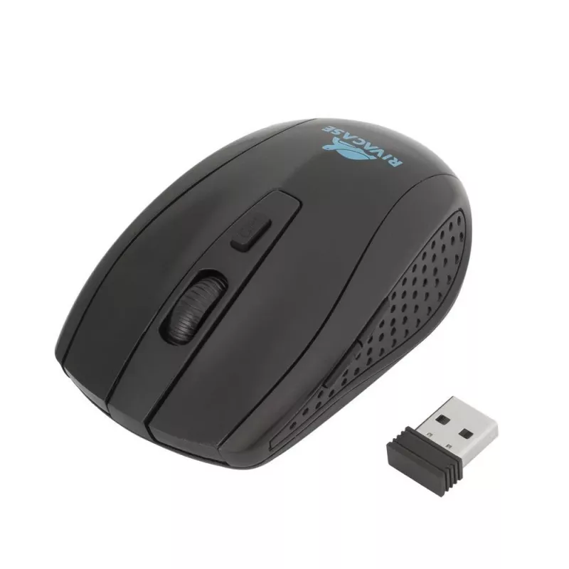 Portfelis Rivacase 8038 bezvadu pele 39,6 cm (15,6 collas) melns