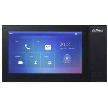 Video domofons DAHUA VTH2421FB — 7 collu 1024×600 LCD, 1,5W skaļrunis, Fast Ethernet, G.711, TCP/IP, Linux