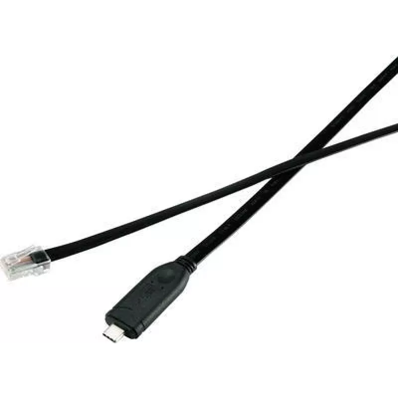 Renkforce RF-4379722 kabeļa saskarnes/dzimuma adapteris USB Type-C uz RJ-45 melns (RF-4379722)