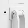 Brīvi stāvošs grima spogulis Girmi BE04 — taisnstūra formas, 1× palielinājums, balta LED gaisma, USB/4×AA, 180° rotācija