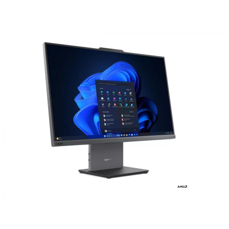 All-in-One dators Lenovo ThinkCentre neo 55a 24 Gen 6 Touch 23,8 collu FHD, AMD Ryzen 5 220, 16GB RAM, 512GB SSD, AMD Radeon 740M, Windows 11 Pro, angļu tastatūra, Luna pelēka, 3 gadu garantija