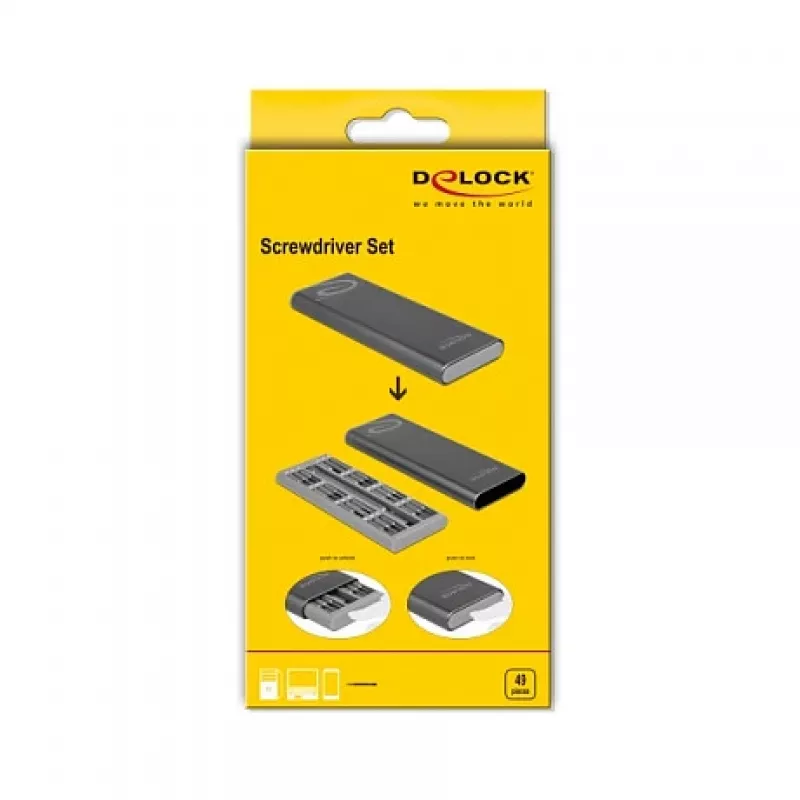 Precīzijas skrūvgriežu komplekts DeLOCK 64126