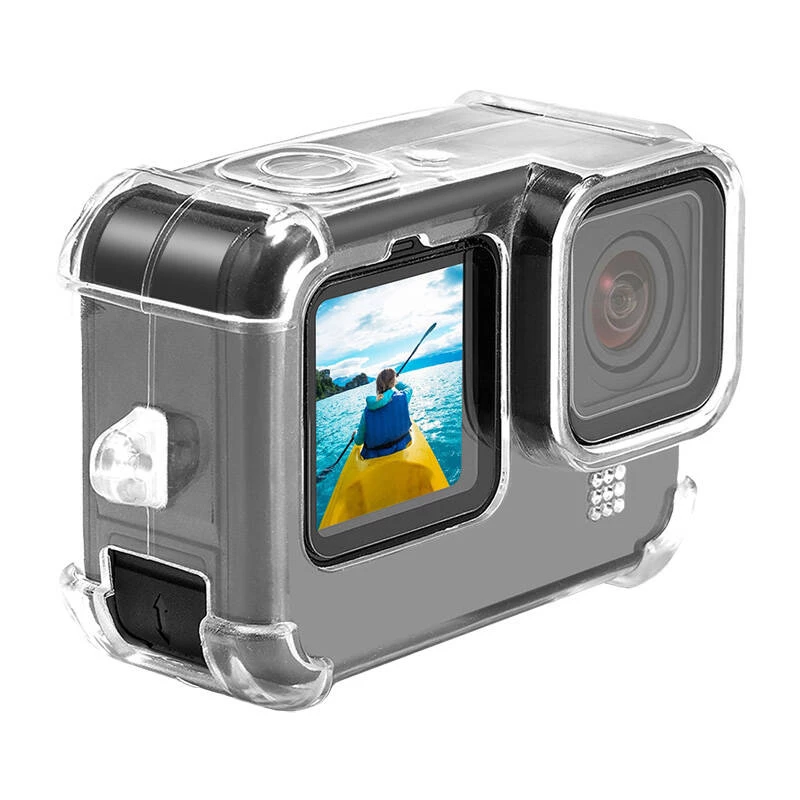 Korpuss ar objektīva vāciņu un kakla siksnu PULUZ GoPro Hero 9 / 10 / 11