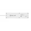 Strāvas sadalītājs Tellur — WiFi viedais strāvas sadalītājs ar 3 maiņstrāvas rozetēm un 4 USB pieslēgvietām (4 A)