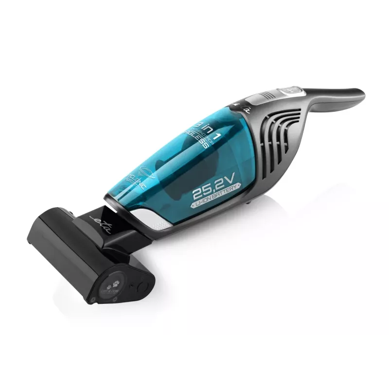 ETA | Putekļsūcējs | ETA845390000 Moneto II Aqua Plus | Bezvadu darbība | Rokas stienis 2in1 | Mazgāšanas funkcija | N/A W | 25,2 V | Darbības laiks (maks.) 50 min | Pelēks/Zils