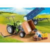 Playmobil kombaina traktors ar piekabi – lomu spēles un iztēles rotaļas vecumam no 6 līdz 9 gadiem – Fat Brain Toys