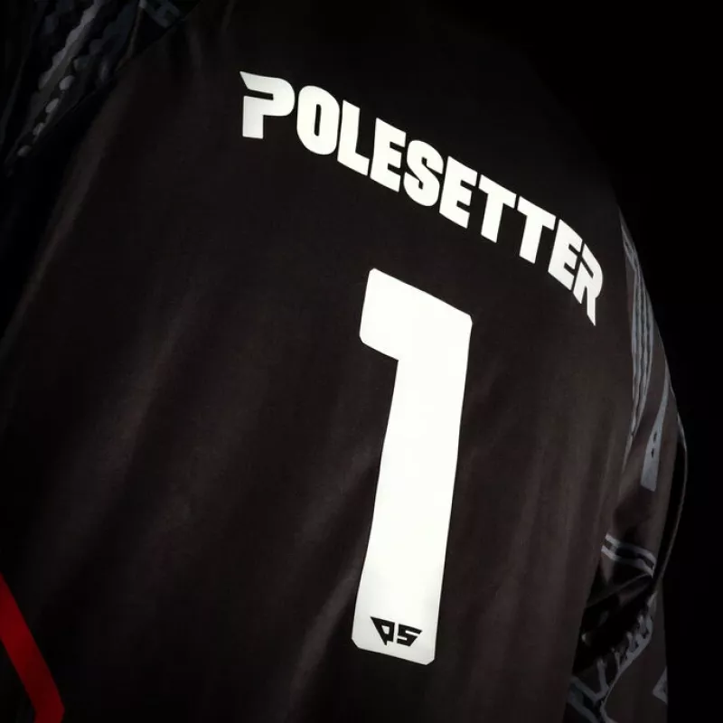 Polesetter ONE Simracing krekls sarkans - XXL