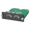 HPE - Paplašināšanas modulis - Vietējā savienojuma modulis - Paplašināšanas modulis - 10GBase-CX4 x 2 - priekš HPE - 5120-24, 5120-48, 5500-24, 5500-48