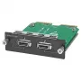 HPE - Paplašināšanas modulis - Vietējā savienojuma modulis - Paplašināšanas modulis - 10GBase-CX4 x 2 - priekš HPE - 5120-24, 5120-48, 5500-24, 5500-48