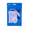 Savio CL-27B video kabeļa adapteris 0.1 m HDMI Type A (Standard) VGA (D-Sub) Balts